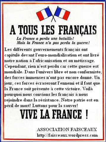 A tous les Francais 